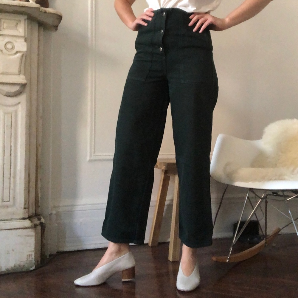 & Other Stories cropped denim pants